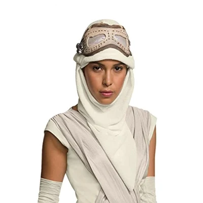 Afbeelding van Rubie&#039;s Officieel Star Wars Rey masker met capuchon, Eén maat