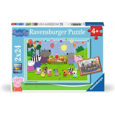 Afbeelding van Legpuzzel Peppa Pig, 2x24st.