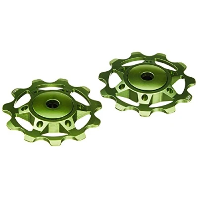 Afbeelding van XLC derailleurwielset alu gefreesd groen