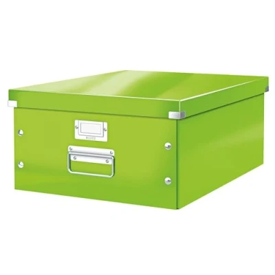 Afbeelding van Opbergbox Leitz WOW Click &amp; Store 369x200x482mm groen