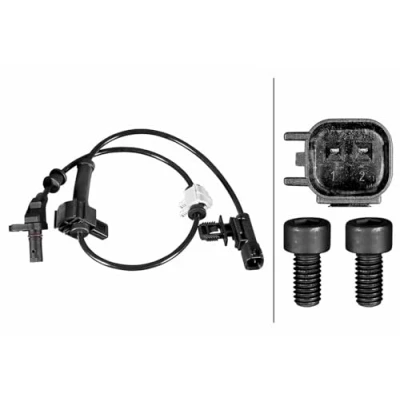 Afbeelding van HELLA 6PU 358 217 511 ABS Sensor Met verbindingsstuk Geluidsensor 2 571