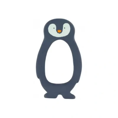 Afbeelding van Trixie Natuurlijk Rubber Grijpspeeltje Mr. Penguin