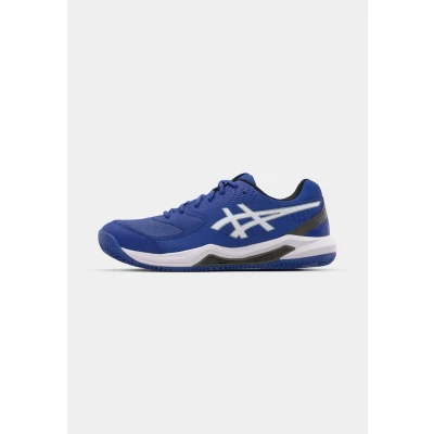 Afbeelding van Asics GEL Dedicate 8 CLAY Tennisschoenen voor kleibanen, Heren, Maat: 45, Dark cobalt/white Schoenen