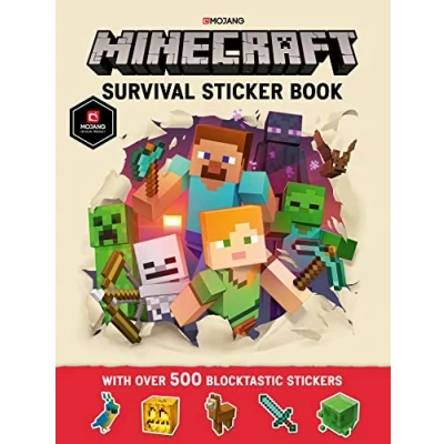 Afbeelding van Minecraft Survival Sticker Book