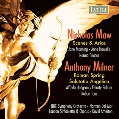 Afbeelding van London Sinfonietta &amp; Chorus, BBC Symphony Orchestra Maw: Scenes Arias/Milner: Salutatio Angelica (CD)