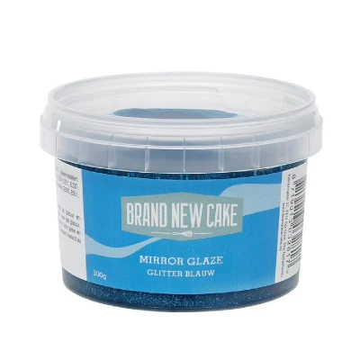 Afbeelding van BrandNewCake Mirror Glaze Glitter Blauw 300g