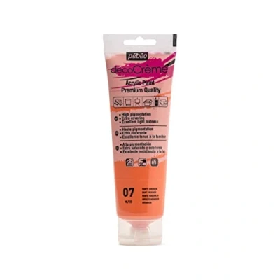 Afbeelding van Verf oranje acryl mat 120 ml Pébéo