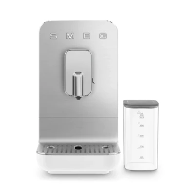 Afbeelding van Smeg Bcc13whmeu Bean To Cup Volautomatische Koffiemachine Automatisch Melksysteem Mat Wit Met Inox