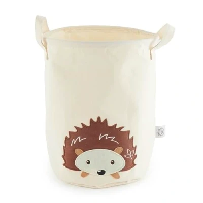 Afbeelding van Bieco wasmand voor baby&#039;s, egels, grote opbergmand kinderen, katoen en waterdicht, opslag kinderkamer, meisjes, speelgoedmand