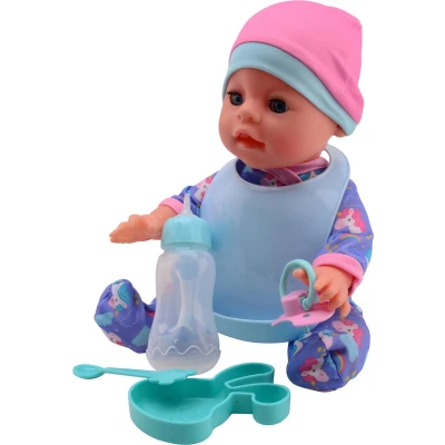 Afbeelding van Baby Rose drink en plaspop 30 cm. 27712