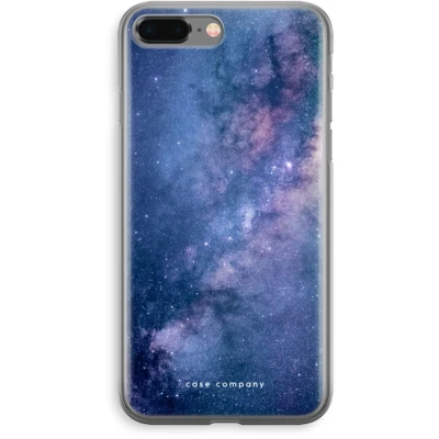 Afbeelding van Case Company® hoesje geschikt voor iPhone 8 Plus Nebula Soft Cover Telefoonhoesje Bescherming aan alle Kanten en Schermrand