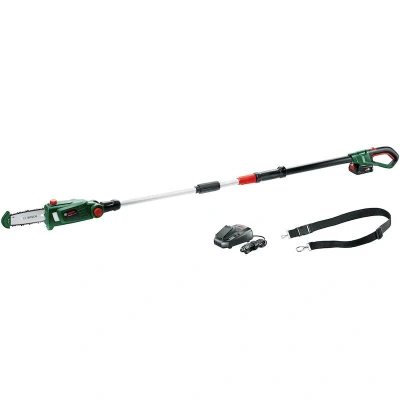 Image de BOSCH UniversalChainPole 18 tronçonneuse télescopique sans fil 20cm en coffret (1x batterie 2.5Ah + chargeur) 06008B3100