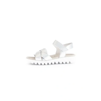 Afbeelding van Gabor Sandalen, Dames, Maat: 37, Silber Schoenen