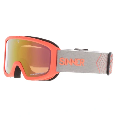 Afbeelding van Sinner Duck Mountain Kinderen Skibril (maat: One Size, Oranje)