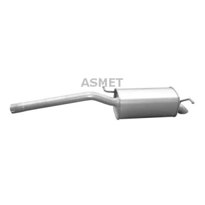 Afbeelding van ASMET 03.077 Einddemper VOLKSWAGEN: Caddy 3