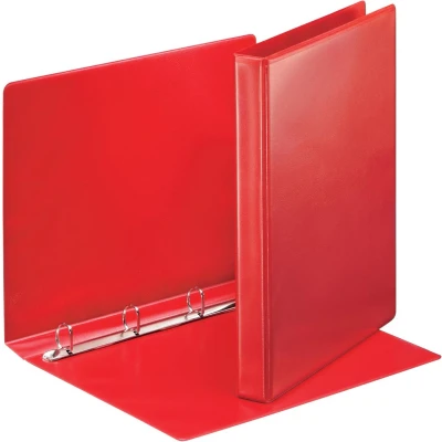 Afbeelding van Esselte Personaliseerbare Ringmap, Rug Van 3,8 Cm, 4 D ringen 20 Mm, Rood Ringmap