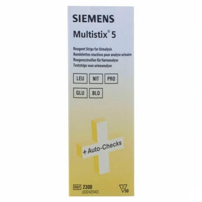 Afbeelding van Siemens multistix 5 teststrips a2308c51 2308