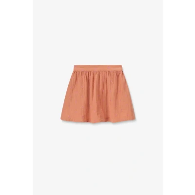 Afbeelding van Sissy Boy Meisjes Oranje rok met embroidery (Maat 110 116, Katoen)