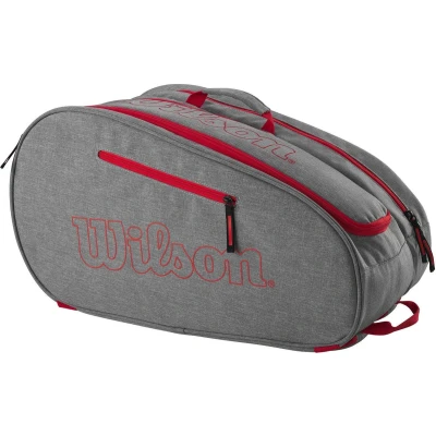 Afbeelding van Wilson Team Padel Bag Grijs/Rood