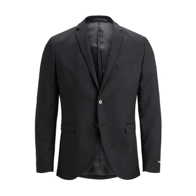 Afbeelding van Jack &amp; Jones Klassischer Blazer, Heren, Maat: 58, Black