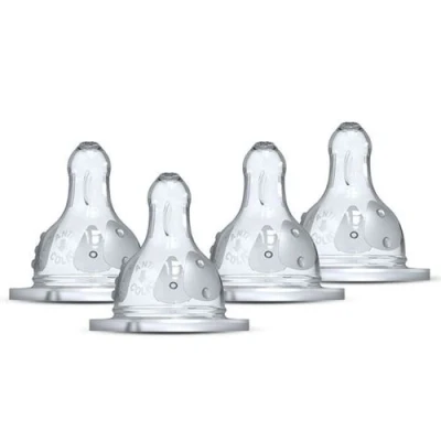 Image de Lot de 4 tétines rondes DODIE Initiation Débit