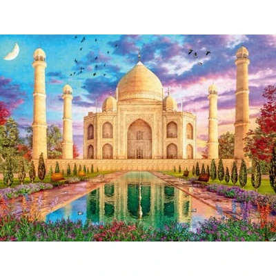 Image de Puzzle 1500 pièces : Taj Mahal enchanté