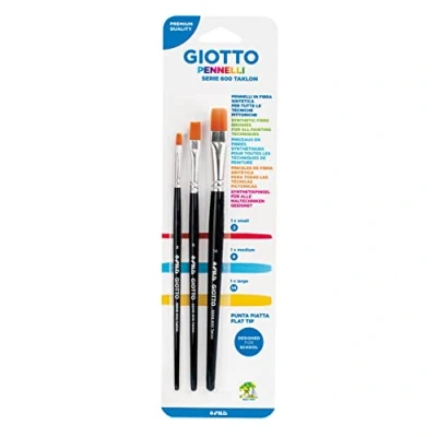 Afbeelding van Giotto Taklon borstelset 600, neutraal, 026000