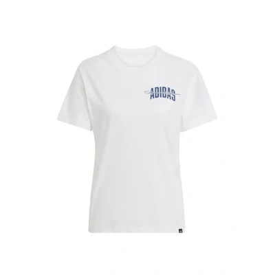 Afbeelding van adidas Sportswear Collegiate Graphic T shirt Dames Wit XS