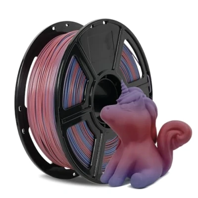 Afbeelding van FLASHFORGE PLA filament voor 3D printer, 1,75 mm, spoel 1 kg, maatnauwkeurigheid +/ 0,02 betere taaiheid en geen pilling, printfilament
