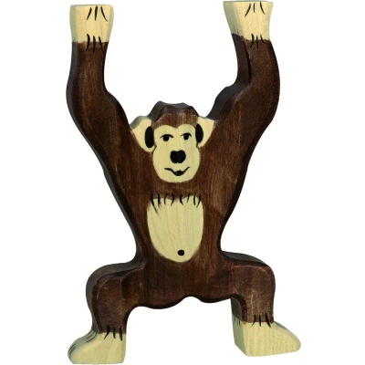 Afbeelding van Holztiger Chimpansee Staand