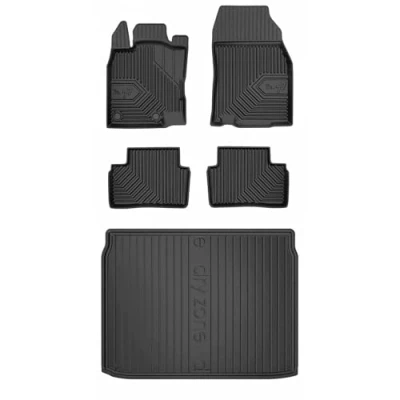 Afbeelding van MOTOS Rubberen automatten en kofferbakmat set voor Renault Kadjar 2015 2022 Verbeter je reiscomfort met 3D antislip automat vloermatten alle weersomstandigheden, p
