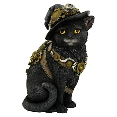 Afbeelding van Nemesis Now Beeld/figuur Clockwork Kitty Multicolours