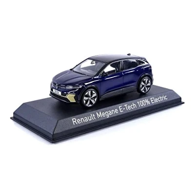 Afbeelding van Norev Renault Megane E Tech 100% Blauw Schaal 1:43