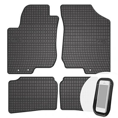 Afbeelding van Set van 4 rubberen vloermatten voor Kia Ceed 1 I 2007 2012