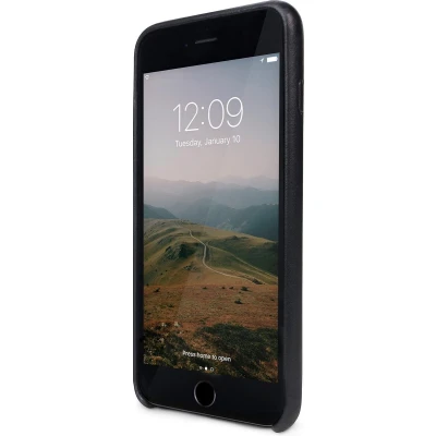 Afbeelding van Twelve South Relaxed Leren Backcover Hoesje Geschikt voor Apple iPhone 8 Plus Zwart