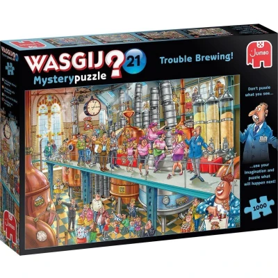 Afbeelding van Jumbo Wasgij Mystery 21 Leven in de Brouwerij! legpuzzel 1000 stukjes kleur