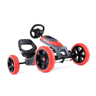 Afbeelding van BERG Reppy Rebel Skelter Grijs/Rood Met soundbox 2,5 tot 6 jaar