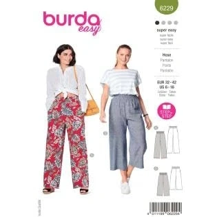 Afbeelding van Burda Naaipatroon 6229 Broek in Variaties