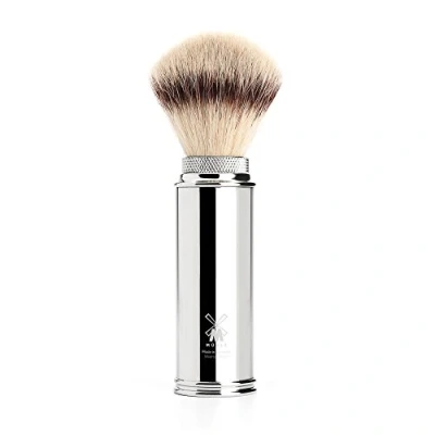 Afbeelding van Mühle Silvertip fibre reis scheerkwast chroom