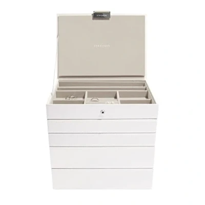 Afbeelding van STACKERS WHITE Sieradendoos Juwelendoos Sieradenhouder Sieraden Organizer