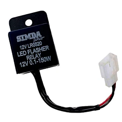 Afbeelding van Simda Pro Knipperlicht Relais 12 V Motorfiets Indicatoren LED Richtingaanwijzer voor