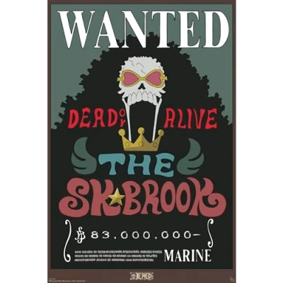 Afbeelding van Poster One Piece Wanted Brook 61x91,5cm
