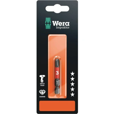 Afbeelding van Wera 1/4&quot; philips impaktor diamant bit ph3x50mm