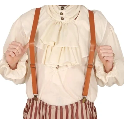 Afbeelding van Fiestas Guirca Bruine bretels lederlook