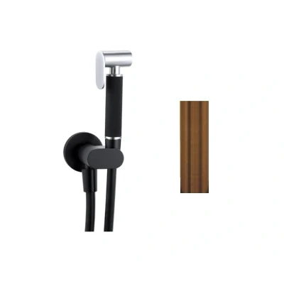 Afbeelding van Waterevolution Flow Bidet handdoucheset PVD geborsteld Koper T1626CPE