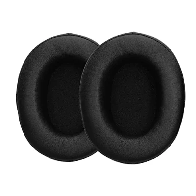 Afbeelding van kwmobile 2x oorkussens geschikt voor Kingston Hyper X Cloud Alpha / S Flight Earpads koptelefoon in zwart