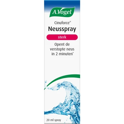 Afbeelding van A.Vogel Cinuforce Neusspray Sterk 20ML