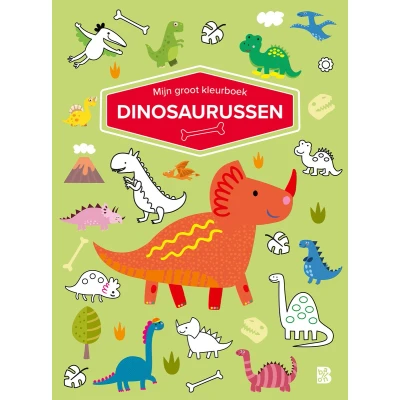 Afbeelding van Mega kleurboeken 1 Mijn groot kleurboek Dinosaurussen