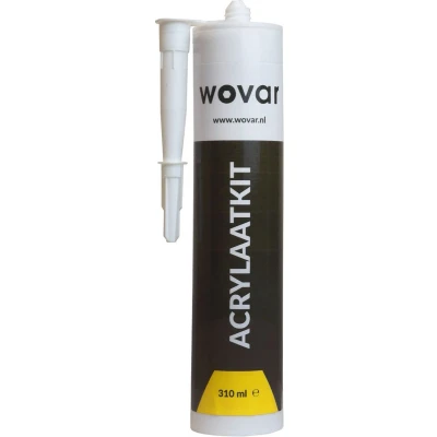 Afbeelding van Wovar Acrylaatkit Professioneel voor Binnengebruik Koker 310 ml Per Stuk