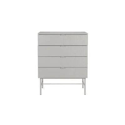 Afbeelding van Housecraft Living Cayo Ladekast Kast 4 lades Wit